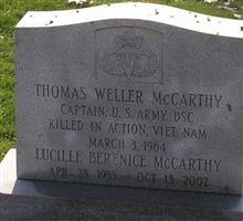 Capt Thomas Weller McCarthy