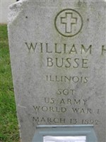 Capt William H Busse, Jr