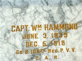 Capt William Hammond Capt William Hammond