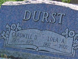 Cardwell D. Durst Cardwell D. Durst