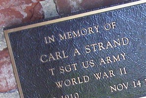 Carl A Strand