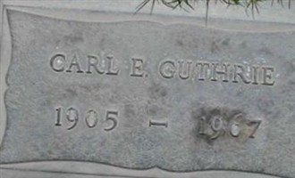 Carl E. Guthrie Carl E. Guthrie