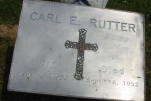Carl Edward Rutter Carl Edward Rutter
