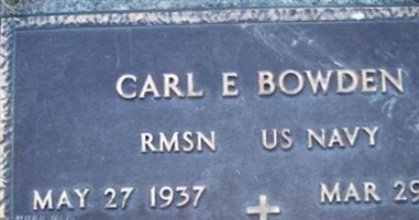 Carl Edwin Bowden