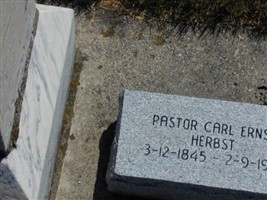 Rev Carl Ernst "Charles" Herbst