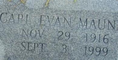 Carl Evan Mauney