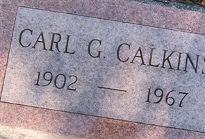 Carl G. Calkins Carl G. Calkins