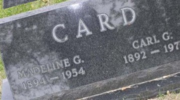 Carl G Card Carl G Card