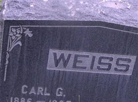 Carl G Weiss Carl G Weiss
