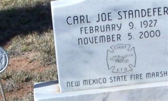 Carl Joe Standefer Carl Joe Standefer
