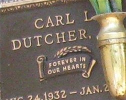 Carl L Dutcher Carl L Dutcher