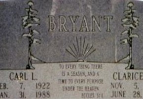 Carl Leo Bryant, Jr Carl Leo Bryant, Jr