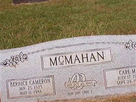 Carl M McMahan
