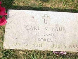 Carl M Paul Carl M Paul