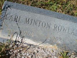 Carl Minton Rowland