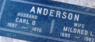 Carl O Anderson Carl O Anderson