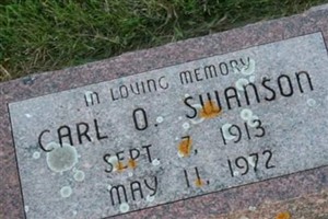 Carl O. Swanson Carl O. Swanson