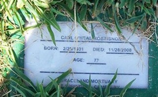 Carl Oneal Robinson, Sr