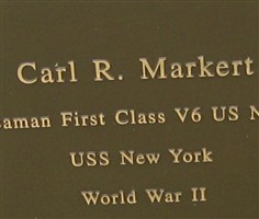Carl R. Markert Carl R. Markert