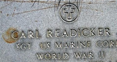 Carl Readicker, Jr Carl Readicker, Jr
