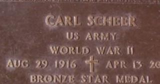 Carl Scheer Carl Scheer