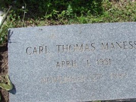 Carl Thomas Maness Carl Thomas Maness