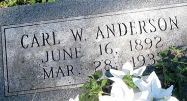 Carl W Anderson