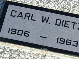 Carl W Dietz Carl W Dietz