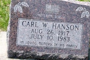 Carl W. Hanson Carl W. Hanson