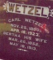 Carl Wetzel Carl Wetzel