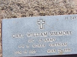 Carl William Sisemore Carl William Sisemore