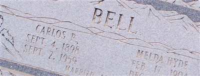 Carlos P. Bell Carlos P. Bell