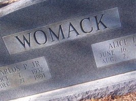 Carlos P Womack, Jr Carlos P Womack, Jr