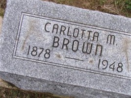 Carlotta M. Brown Carlotta M. Brown