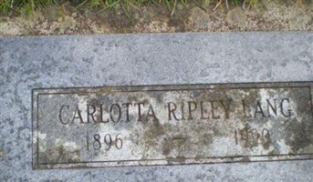 Carlotta Ripley Lang Carlotta Ripley Lang