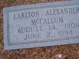 Carlton Alexander McCallum Carlton Alexander McCallum