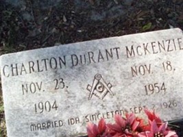 Carlton Durant McKenzie Carlton Durant McKenzie