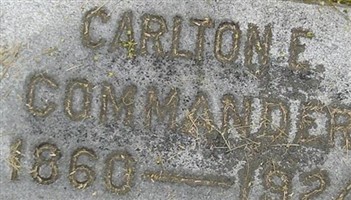 Carlton E. Commander Carlton E. Commander