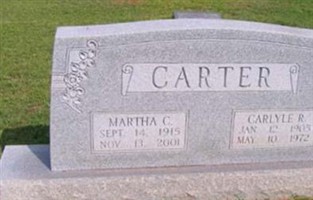 Carlyle R. Carter Carlyle R. Carter