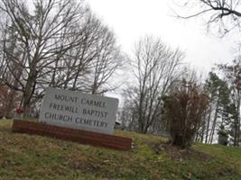 Mount Carmel Freewill Baptist Church Cemetery