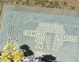Carmelita A Gallegos