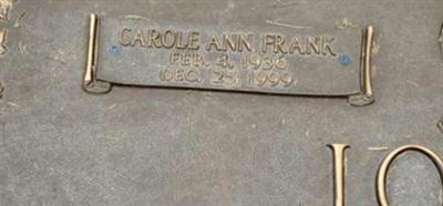 Carol Ann Frank Jones