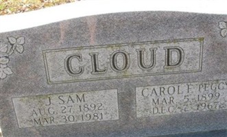 Carol F. "Peggy" Cloud Carol F. "Peggy" Cloud