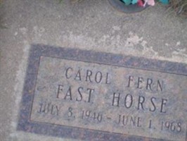 Carol Fern Fast Horse Carol Fern Fast Horse