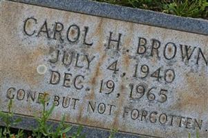 Carol H. Brown