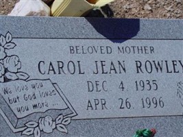 Carol Jean Rowley