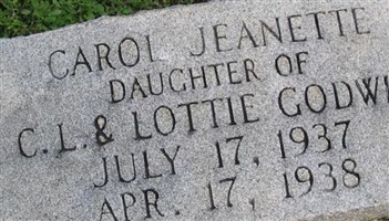 Carol Jeanette Godwin Carol Jeanette Godwin