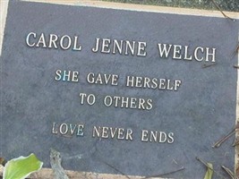 Carol Jenne Welch Carol Jenne Welch