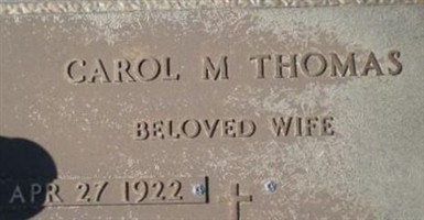 Carol M. Thomas