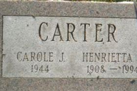 Carole Jean Carter Carole Jean Carter